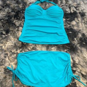 Tommy Bahama Bright Turquoise Swim Top